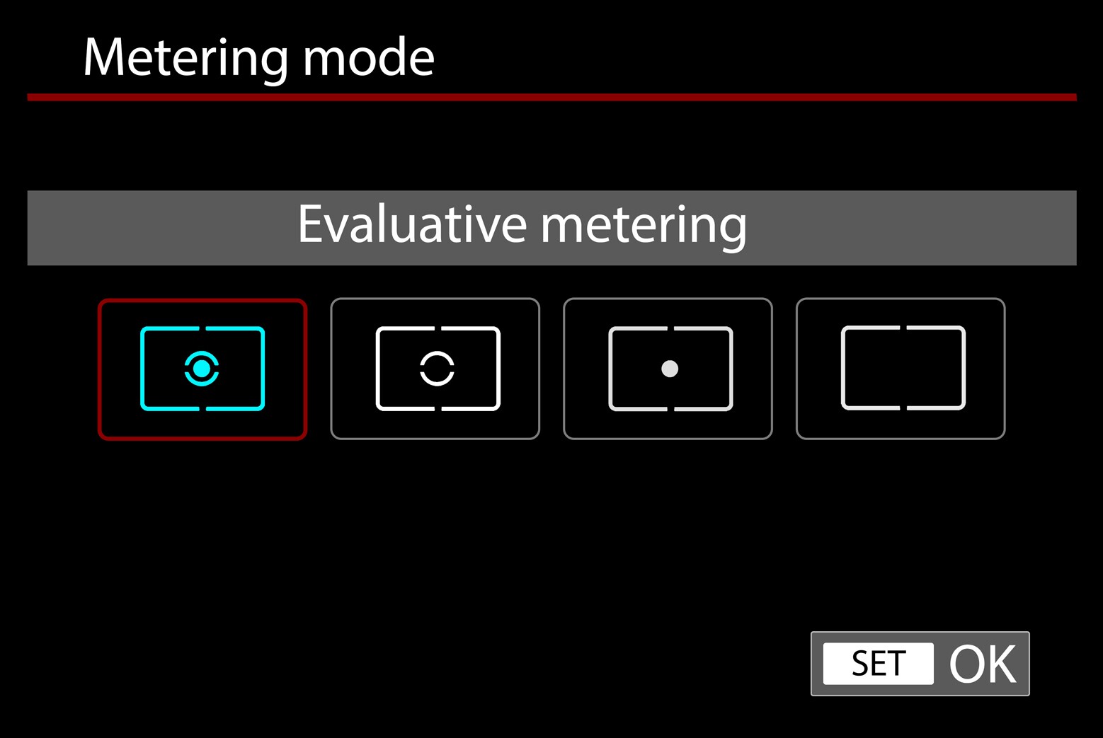Metering mode là gì 3